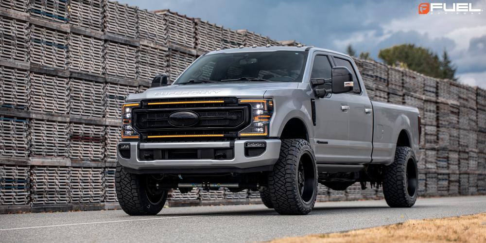 Ford F-350 Super Duty Fuel 1-Piece Wheels Hurricane - D864